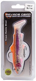 Приманка Savage Gear 4D Trout rattle shad 12,5см 35гр 02 golden albino