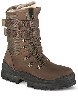 Ботинки ХСН Лось облегченные нубук натуральный мех - фото 1