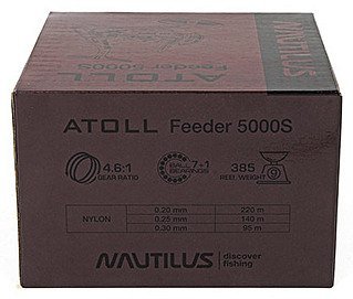 Катушка Nautilus Atoll Feeder 5000S Com - фото 12