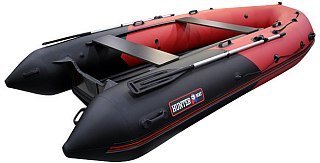 Лодка Хантер 420 Про красно-черный - фото 2
