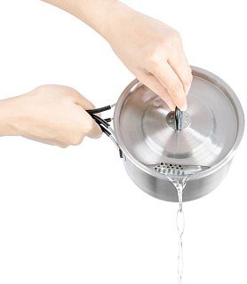 Котелок Tatonka Kettle II с крышкой 1л - фото 5