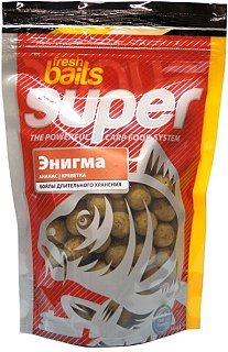 Бойлы Fresh Baits Энигма ананас-креветка 15мм 330гр