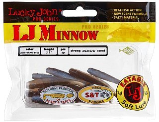 Приманка Lucky John виброхвост Pro series Minnow 05,60/T46 - фото 2