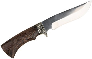 Нож ИП Семин Галеон кованая сталь 95х18 венге литье - фото 2