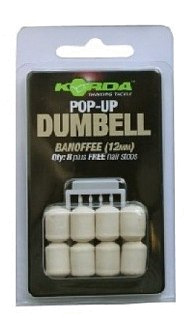 Приманка Korda Dumbell banoffe pop-up 12мм