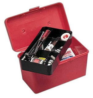 Мини-кейс MTM Shooters box для оружейных инструментов красный