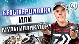 Безынерционная или мультипликаторная катушка: что выбрать?