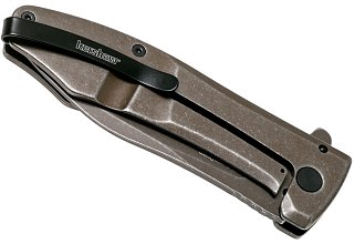 Нож Kershaw Boilermaker складной сталь 8Cr13MoV рукоять сталь - фото 5