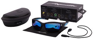 Очки Aquatic Fantom синие зеркальное покрытие - фото 7