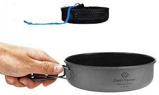 Сковорода Cook'N'Escape Titanium со складными ручками - фото 2