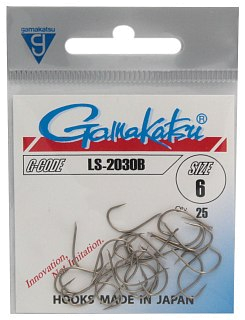 Крючок Gamakatsu LS-2030B bronze №6 - фото 1