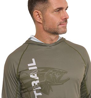 Лонгслив Finntrail Wave Big Fish 6609 Khaki - фото 7