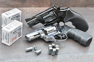 Револьвер Курс-С Taurus-CO 10ТК фумо 2,5" охолощенный - фото 8