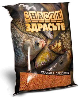 Прикормка MINENKO Снасти здрасьте Народная на сазана и карася Com - фото 1