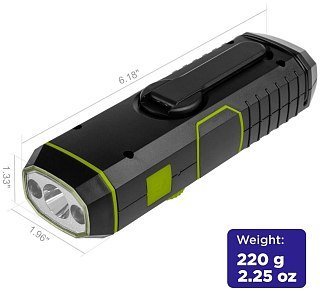 Фонарь Тонар с радио+USB A-SB-5032В - фото 6