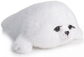 Игрушка Mimis Нерпа байкал с ресницами 25см - фото 3