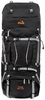 Рюкзак Tramp  Thor 90+10 Черный - фото 1