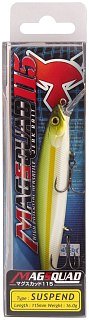 Воблер Jackall Mag Squad 115 SP  chartreuse striped ayu
