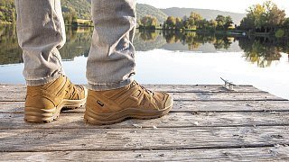 Ботинки Haix Black Eagle Athletic 2.0 V GTX Mid Coyote - фото 5