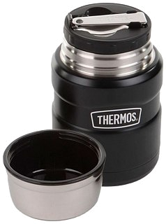 Термос Thermos SK 3000 BK 0,47л matte black king food - фото 3