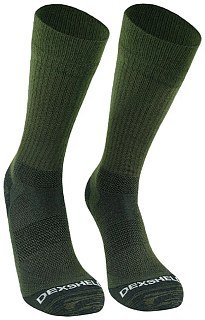 Носки Dexshell Terrain Walking 2.0 оливковый зелёный 
