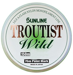 Леска Sunline Troutist wild HG 150м 1,25мм 5lbs