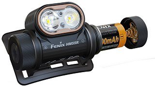 Фонарь Fenix налобный HM55Rbk черный 1200 люмен - фото 3