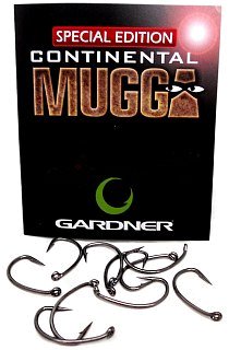 Крючки Gardner Mugga barbed №10 - фото 1