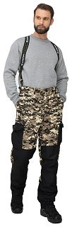 Костюм Huntsman Горка-3 combo В-003/черный смесовая рип-стоп - фото 5