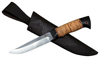 Нож ИП Семин Оса кованная сталь Х12 МФ  береста  - фото 1