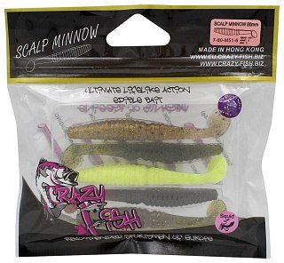 Приманка Crazy Fish Scalp minnow 7-80-M51-6