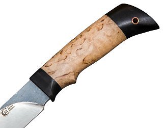 Нож ИП Семин Мурена кованная сталь Х12МФ карельская береза  граб - фото 3