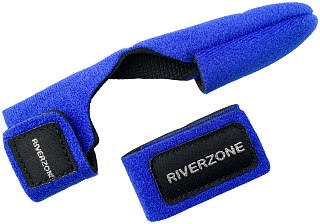 Стяжки Riverzone для удилищ неопрен 0008414L blue (2шт) - фото 1