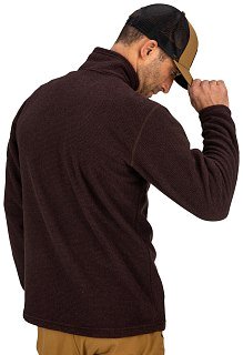 Пуловер Simms Rivershed Quarter Zip 20 Mahogany  - фото 6