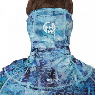 Маска FHM Mark Принт голубой - фото 3