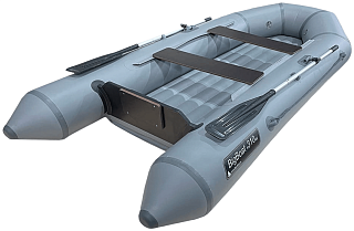 Лодка BigBoat К310НД серый - фото 3