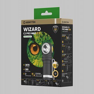 Фонарь Armytek Wizard C2 Pro Max LR теплый Com - фото 6