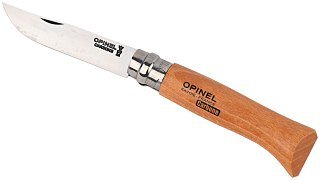 Нож Opinel 8VRN 8см углеродистая сталь - фото 1