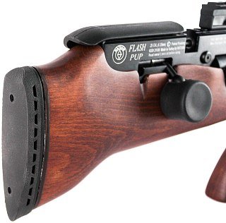 Винтовка Hatsan Flashpup PCP 6,35мм дерево - фото 3