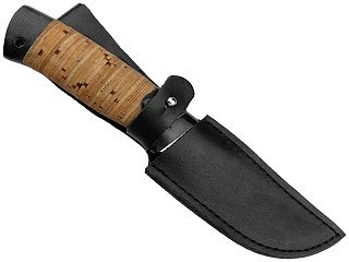 Нож Росоружие Сталкер ЭИ-107 береста гравировка    - фото 8
