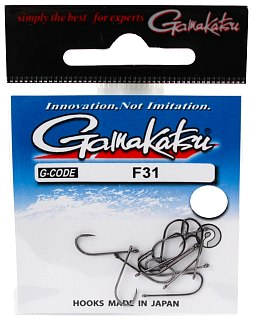 Крючок Gamakatsu NL F-31 black №12