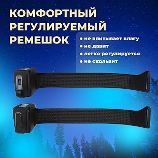 Фонарь Pereval BT-HL9036 налобный 250 Lumens - фото 7