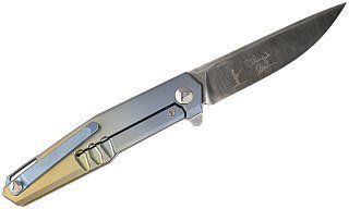 Нож Mr.Blade Lance M390 Лабутены titanium handle - фото 3
