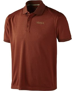 Футболка Harkila Gerit polo burnt orange