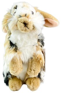 Игрушка Leosco Кролик сидящий цветной 22см - фото 1