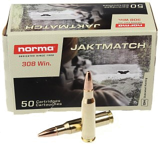 Патрон 308Win Norma Jaktmatch 9,7 1/50