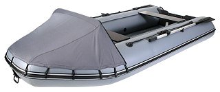Лодка Flinc FT320A Люкс тент НДНД надувная серый