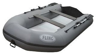 Лодка Flinc FT290LA надувная серый - фото 1