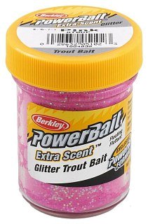 Паста Berkley PowerBait Select Glitter Trout Bait 50гр Pink