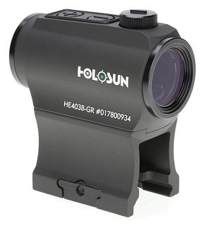 Прицел коллиматорный Holosun Micro точка 2MOA Weaver Picatinny кронштейн алюмини - фото 2